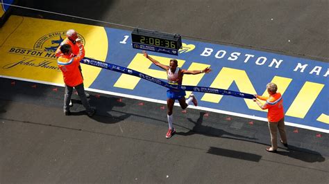 America's Meb Keflezighi Wins An Emotional Boston .